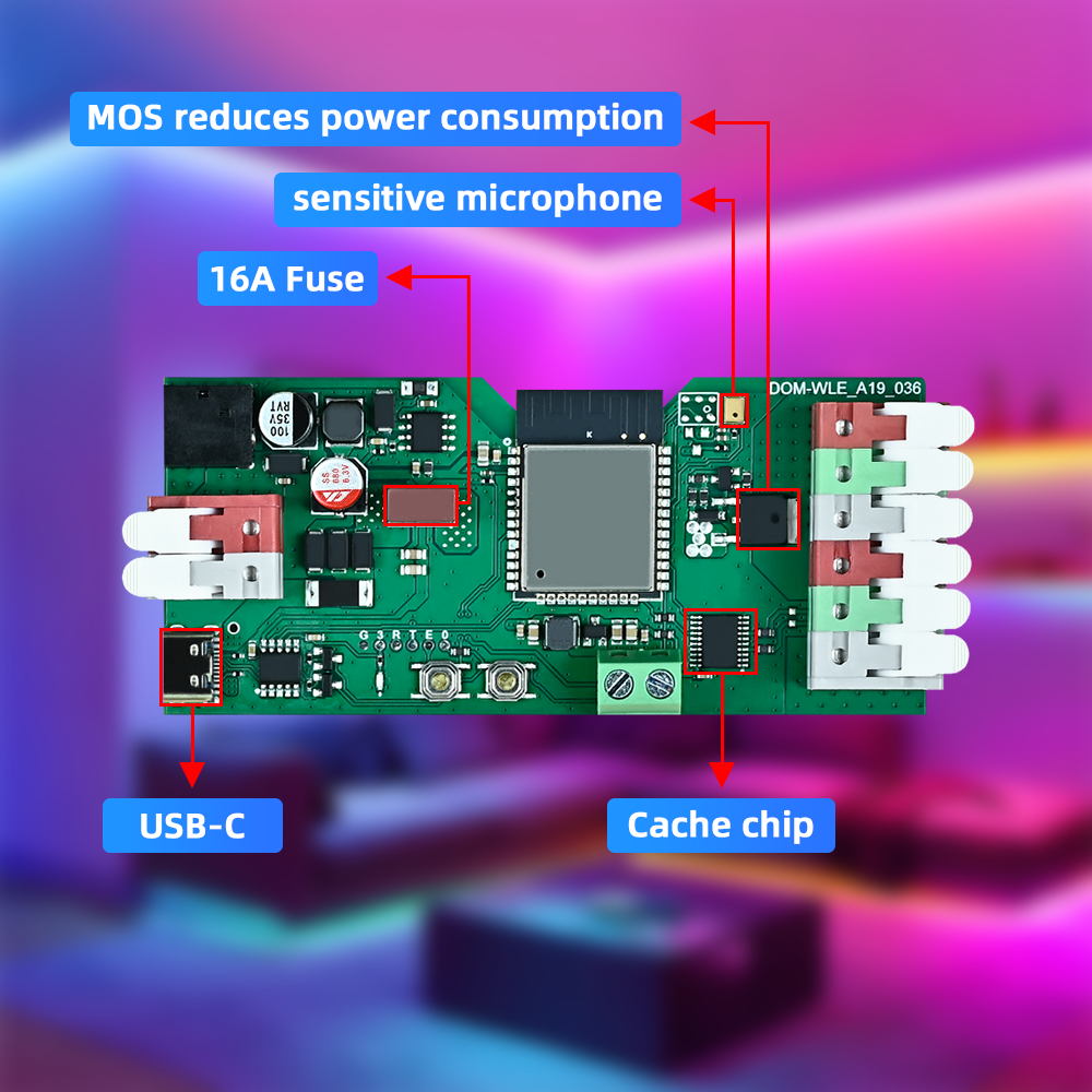 DOMRAEM ESP32 WLED USB-C Addre - Wifi Led Dimmer incelemesi ve fiyatı