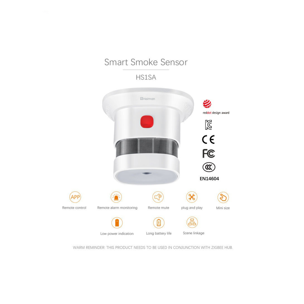 Tuya Smart Zigbee Smoke Detect - Smart Home News incelemesi ve fiyatı