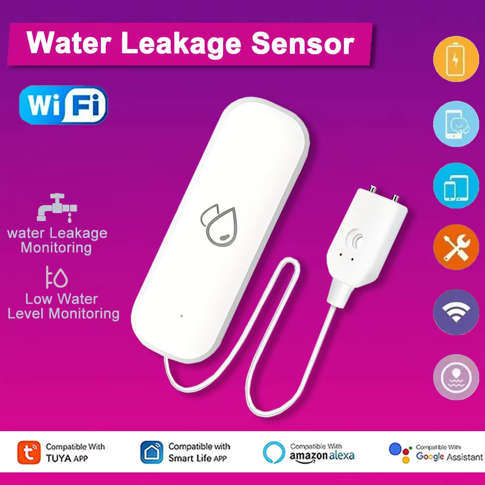 Tuya WiFi Water Leakage Alarm  - Smart Home News incelemesi ve fiyatı