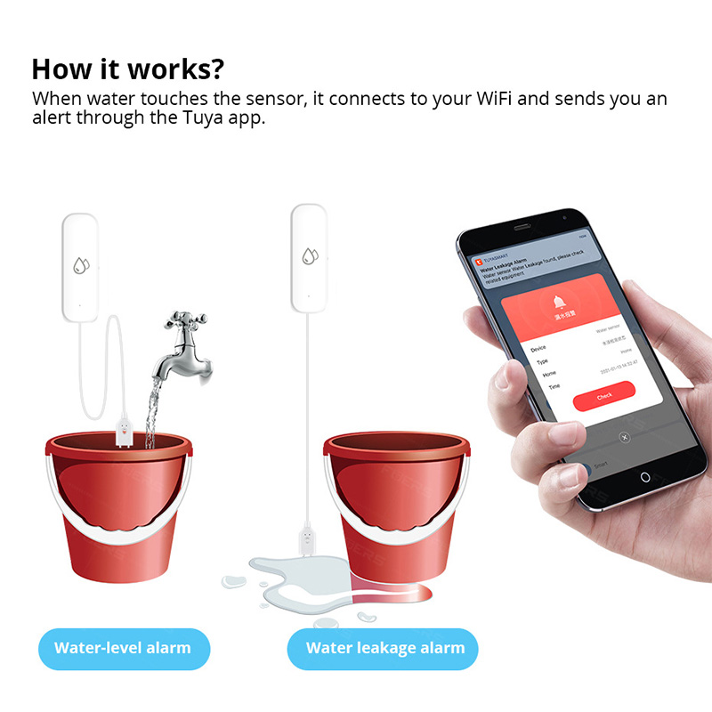 Tuya WiFi Water Leakage Alarm  - Smart Home News incelemesi ve fiyatı