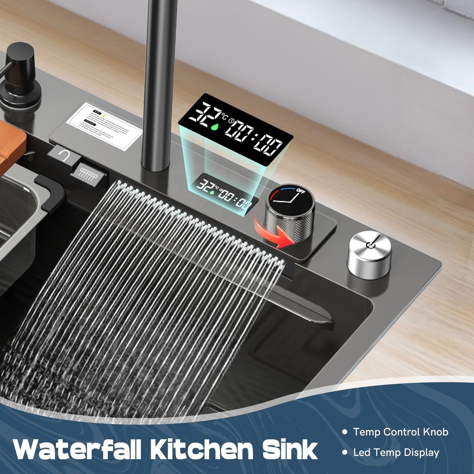 Modern Smart Stainless Steel N - Smart Home Kitchen incelemesi ve fiyatı