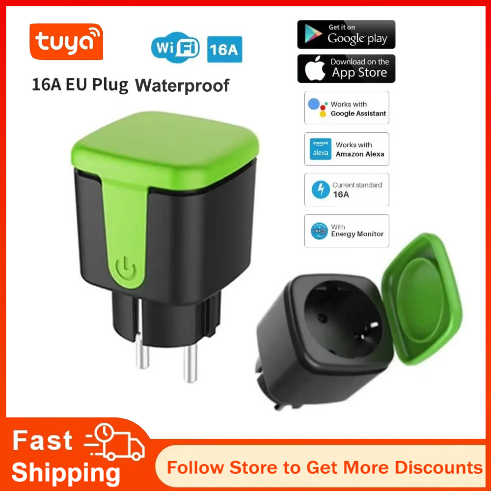 Tuya EU 16A WiFi Smart Waterpr - Smart Home For Living incelemesi ve fiyatı