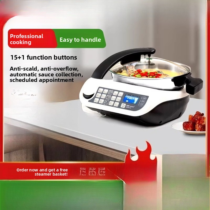 E15 Smart Cooking Robot, Large - Smart Home Robot incelemesi ve fiyatı