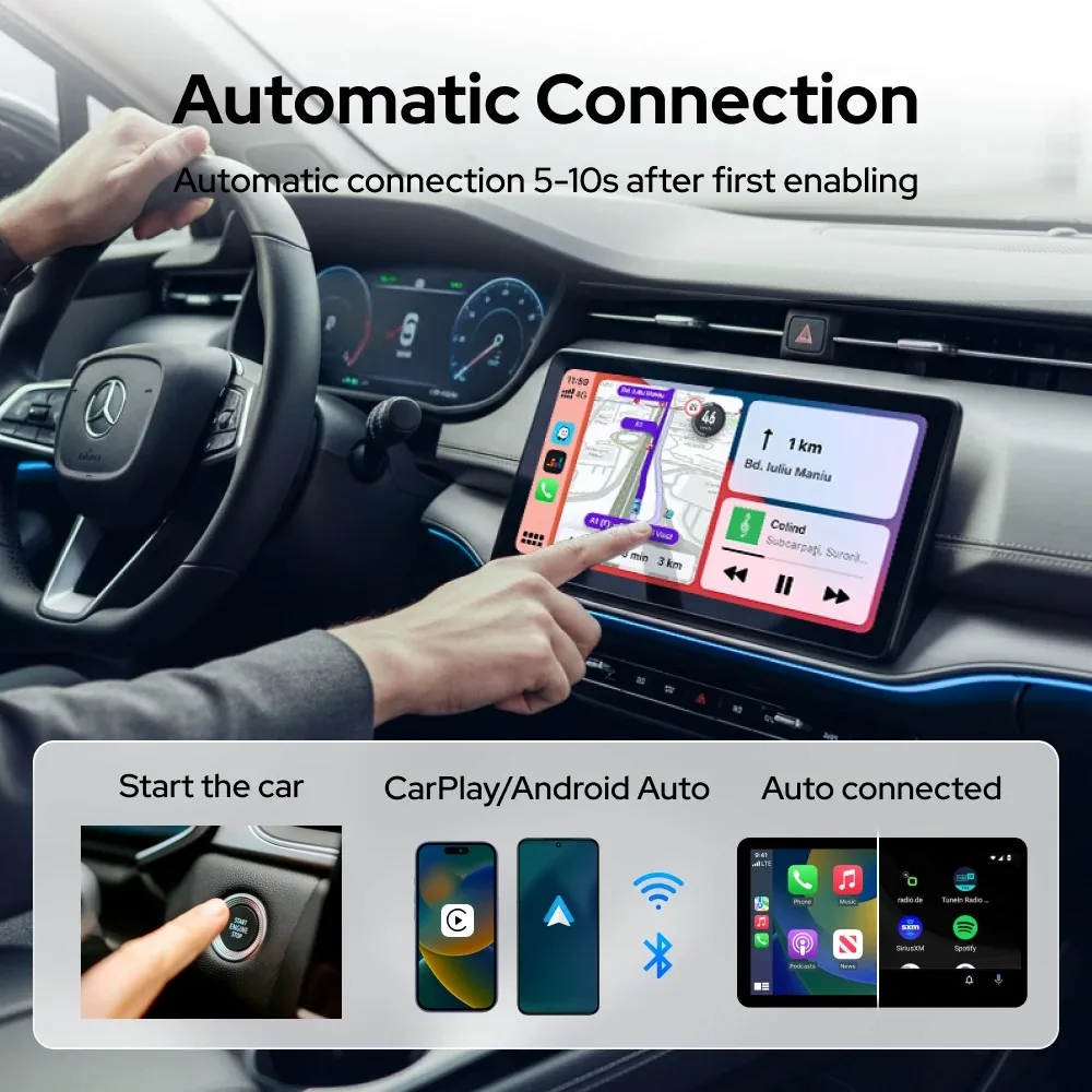 TrolinkTek Wireless CarPlay An - Smart Home Project incelemesi ve fiyatı
