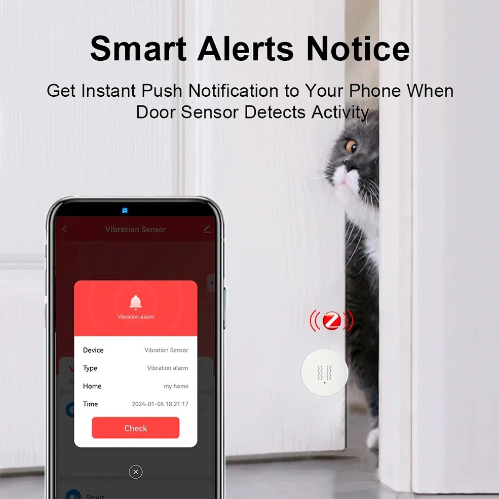 Tuya ZigBee Smart Vibration &  - Smart Home News incelemesi ve fiyatı