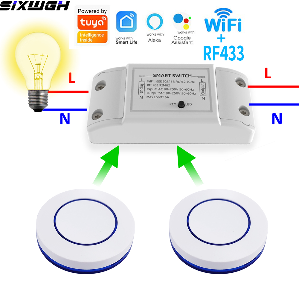 16A WiFi Tuya Smart Switch Wir - Smart Home For Living incelemesi ve fiyatı