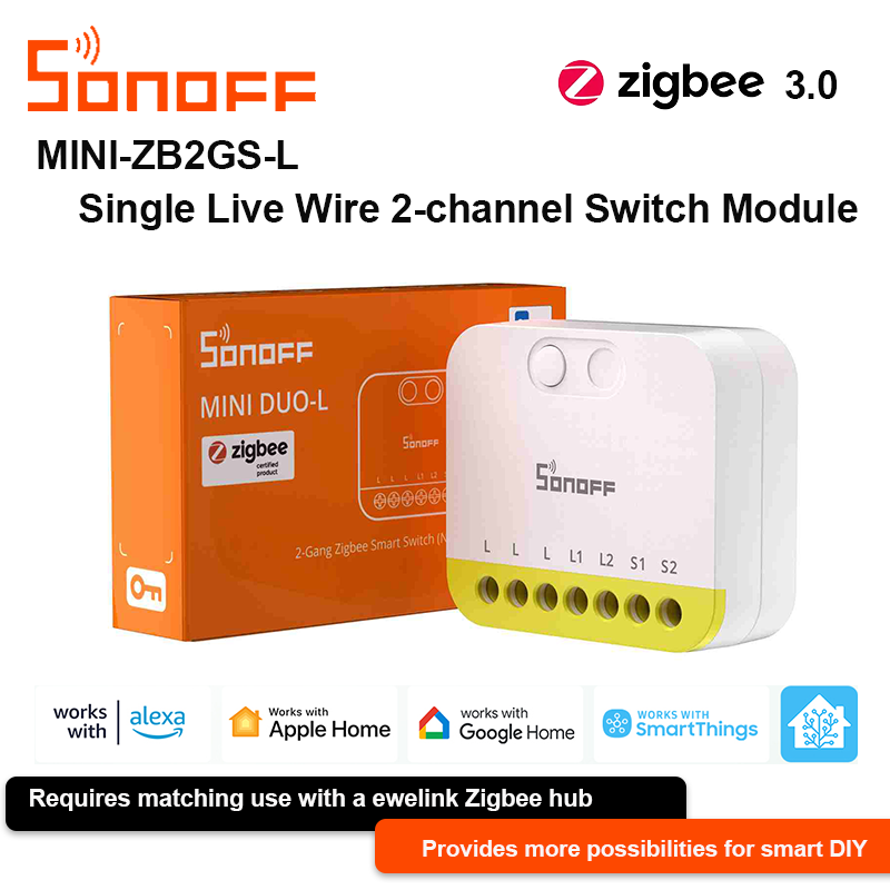 Sonoff MINI-ZB2GS-L Zigbee 2-C - Smart Home For Living incelemesi ve fiyatı
