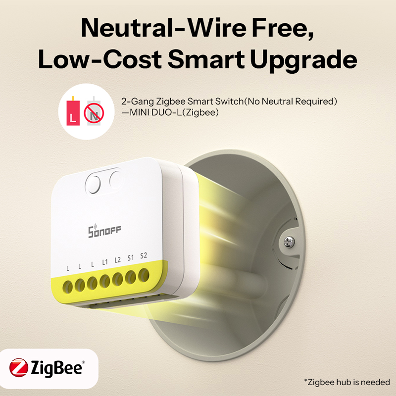 Sonoff MINI-ZB2GS-L Zigbee 2-C - Smart Home For Living incelemesi ve fiyatı
