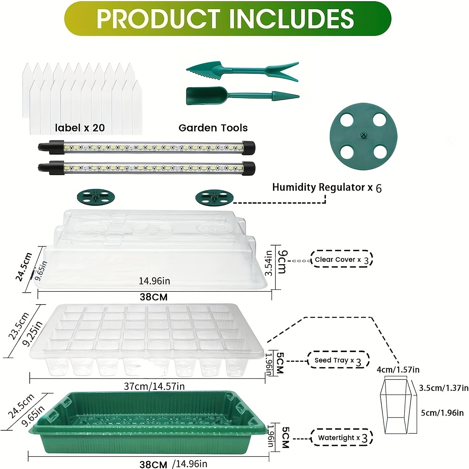 Seed Starter Trays With High D - Smart Home Life incelemesi ve fiyatı