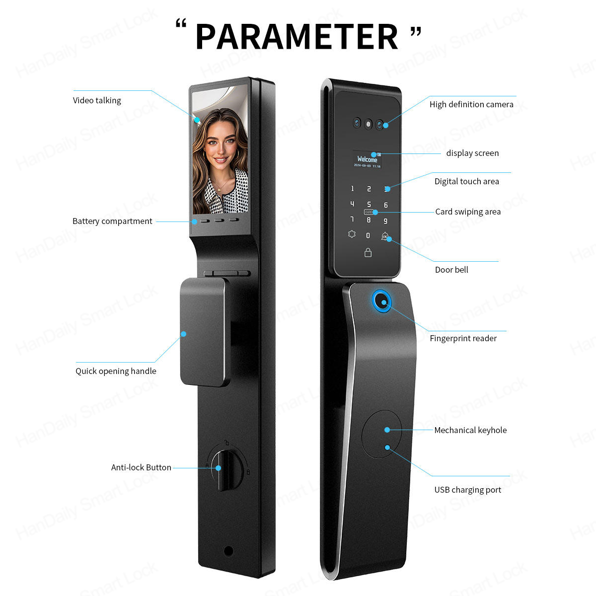 Waterproof Tuya 3D Face Recogn - Smart Home Battery Camera incelemesi ve fiyatı