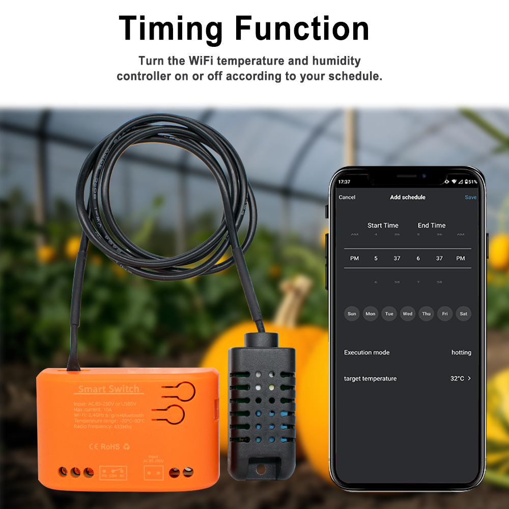 Tuya WiFi Temperature Humidity - Smart Home News incelemesi ve fiyatı