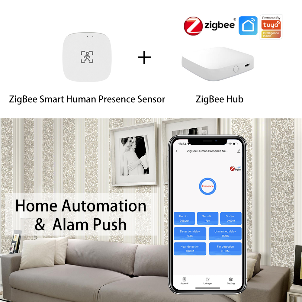 ZigBee Wifi MmWave Human Prese - Smart Home For Living incelemesi ve fiyatı
