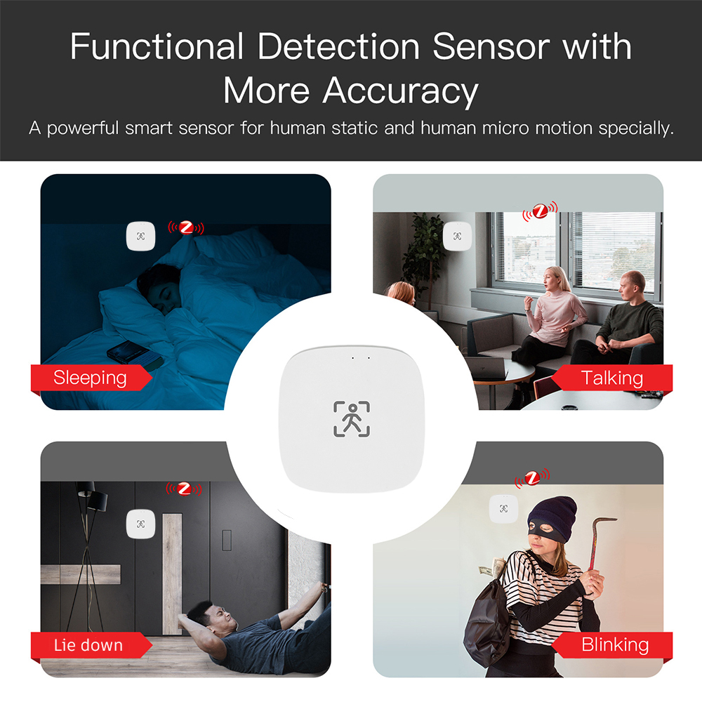 ZigBee Wifi MmWave Human Prese - Smart Home For Living incelemesi ve fiyatı