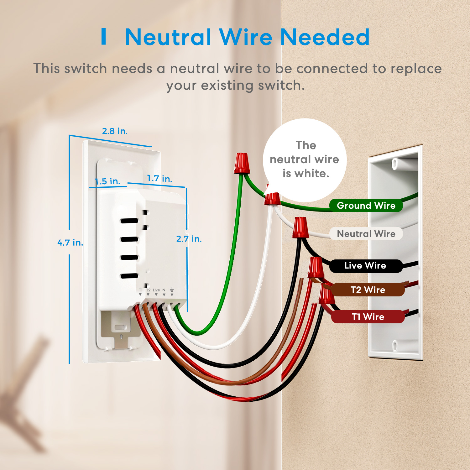 meross HomeKit 3 Way Smart Dim - Wifi Led Dimmer incelemesi ve fiyatı