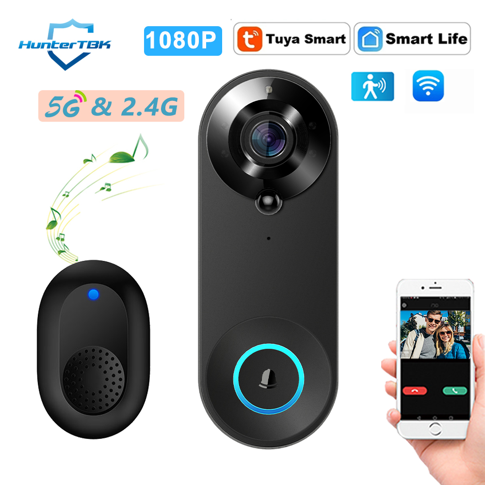 5G 2.4G WiFi Video Doorbell 10 - Smart Home Battery Camera incelemesi ve fiyatı