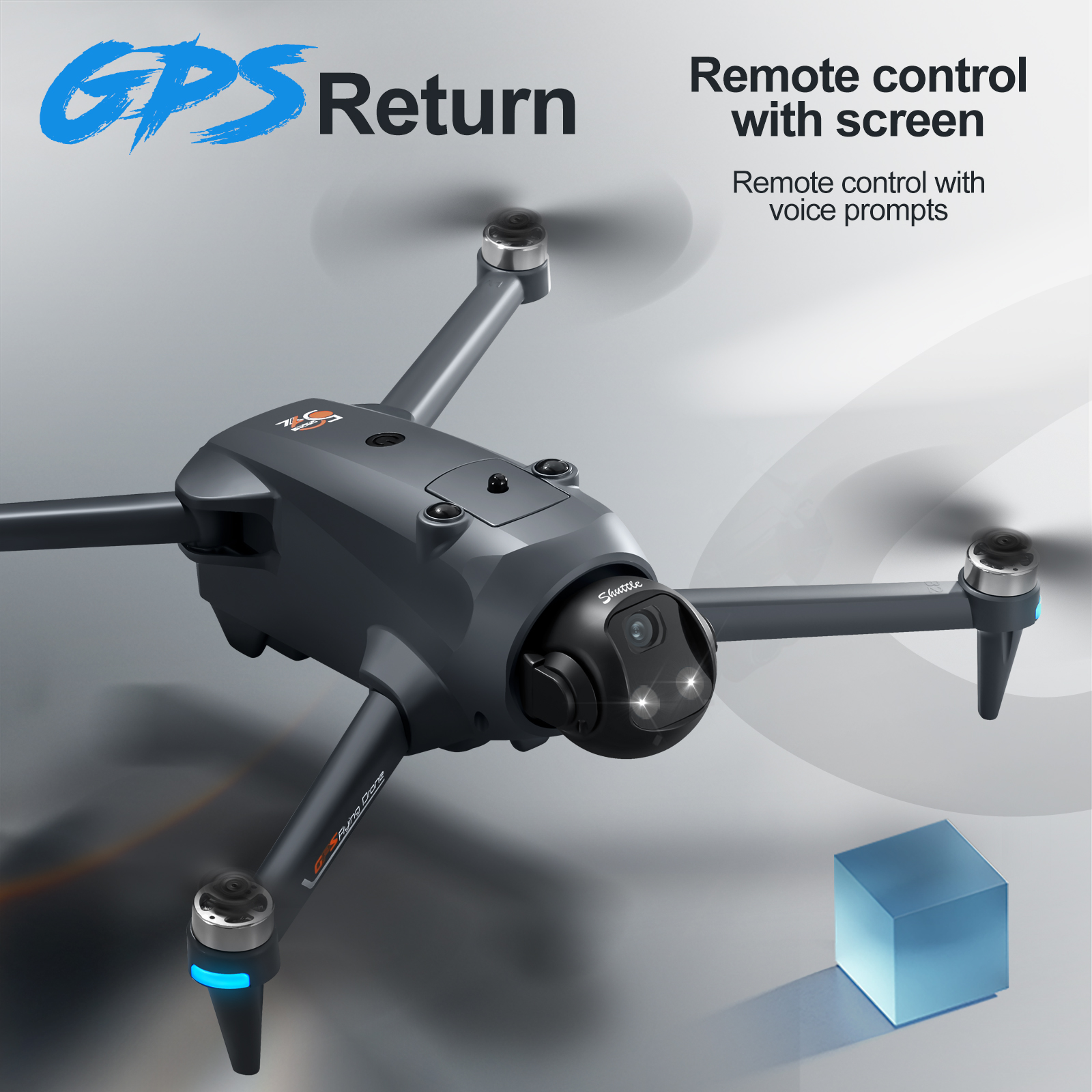 YL059 FPV GPS Quadcopter Drone - Wifi Led Dimmer incelemesi ve fiyatı