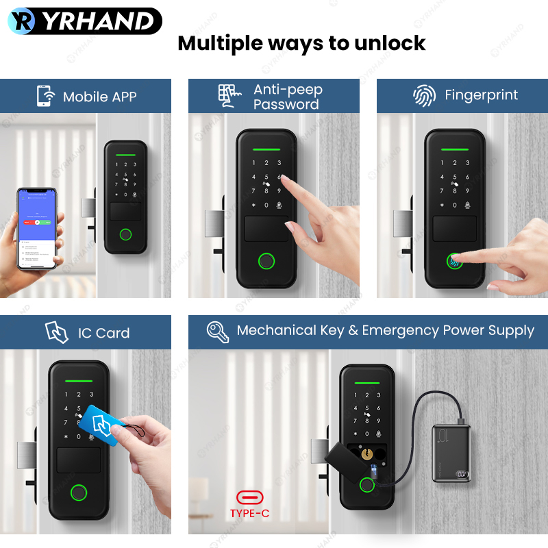 Tuya Smart lock cerradura inte - Smart Home Ezviz incelemesi ve fiyatı