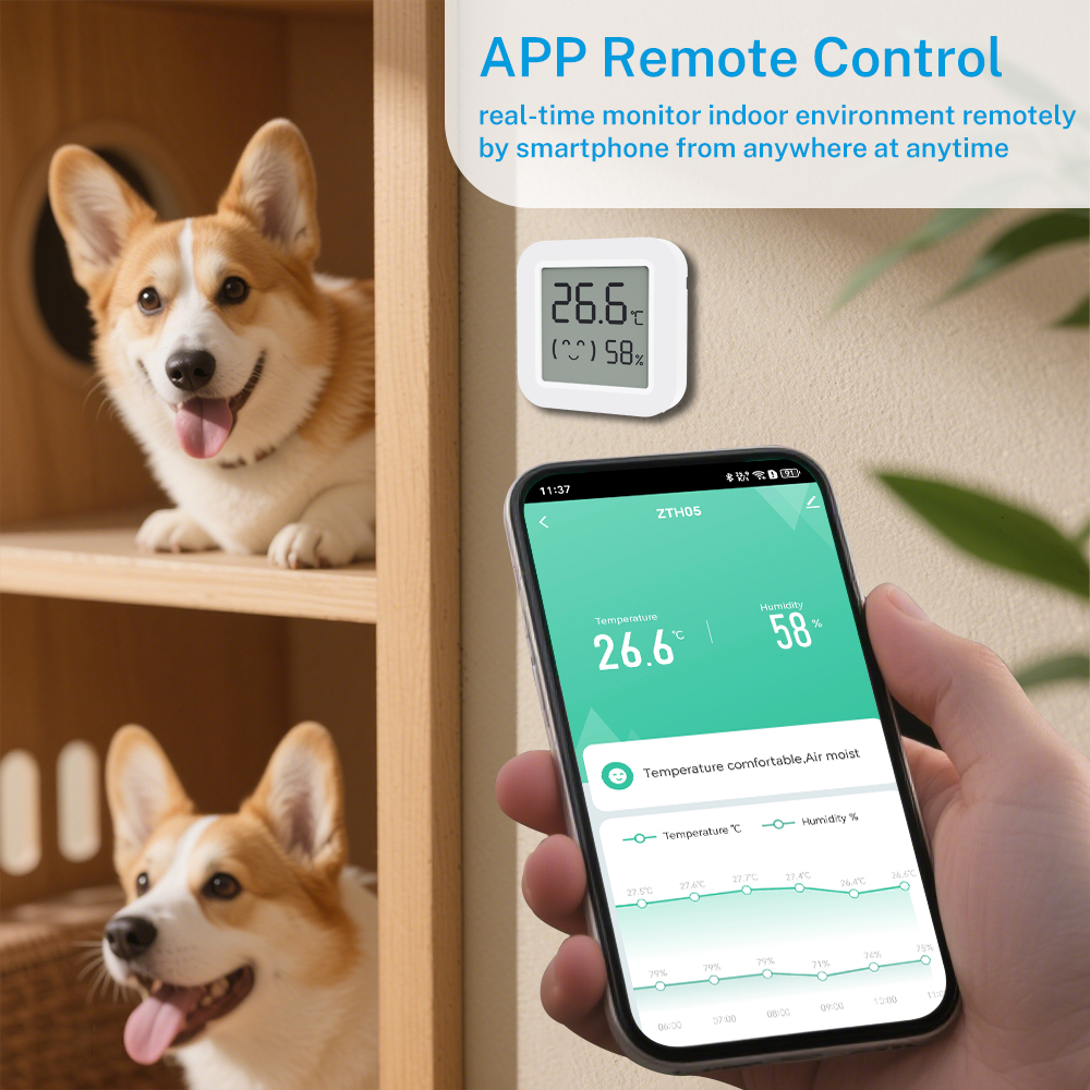 Zigbee2MQTT Tuya Temperature H - Smart Home Alexa incelemesi ve fiyatı