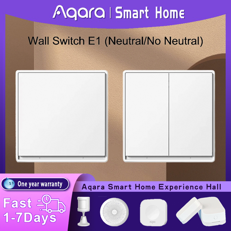 Original Aqara Wall Switch E1  - Smart Home Zestaw incelemesi ve fiyatı