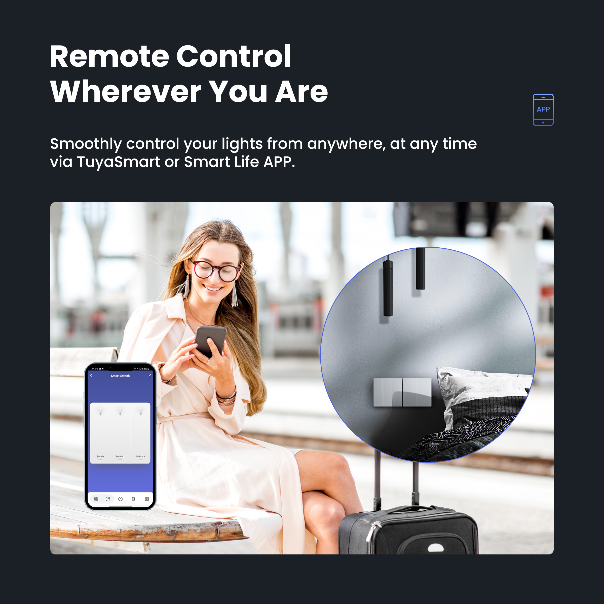GIRIER Smart Light Switch WiFi - Smart Home For Living incelemesi ve fiyatı