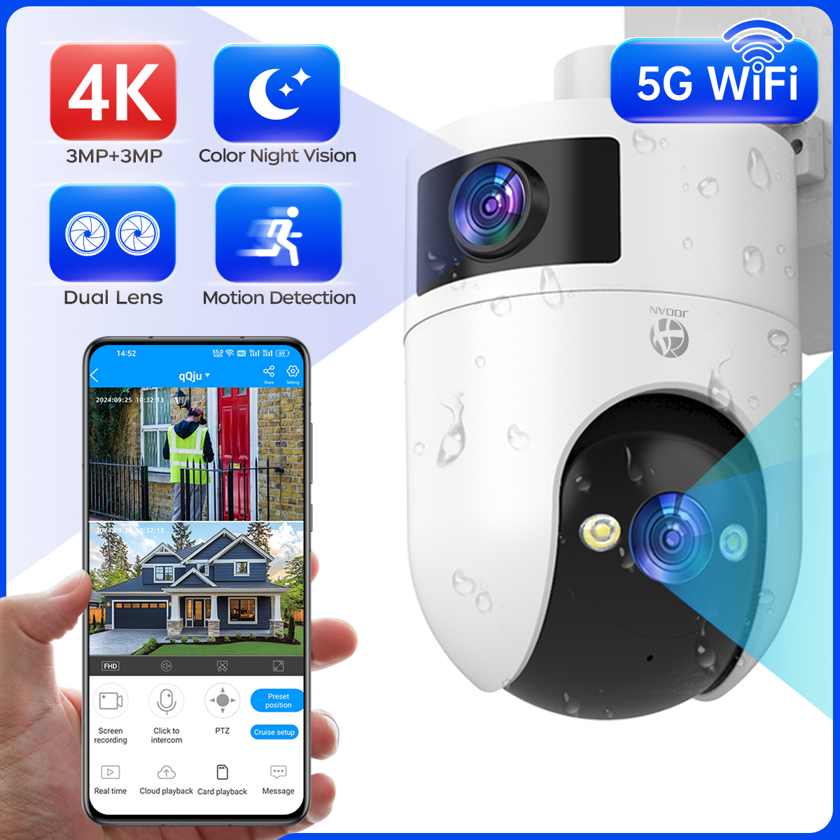 4K PTZ IP Camera Outdoor Water - Smart Home Ezviz incelemesi ve fiyatı